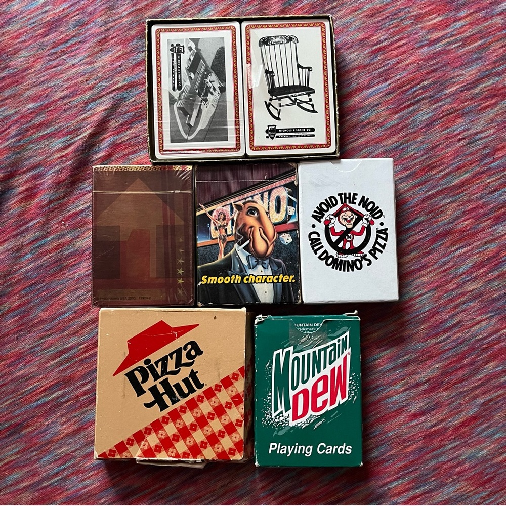 VINTAGE LOT of Playing cards